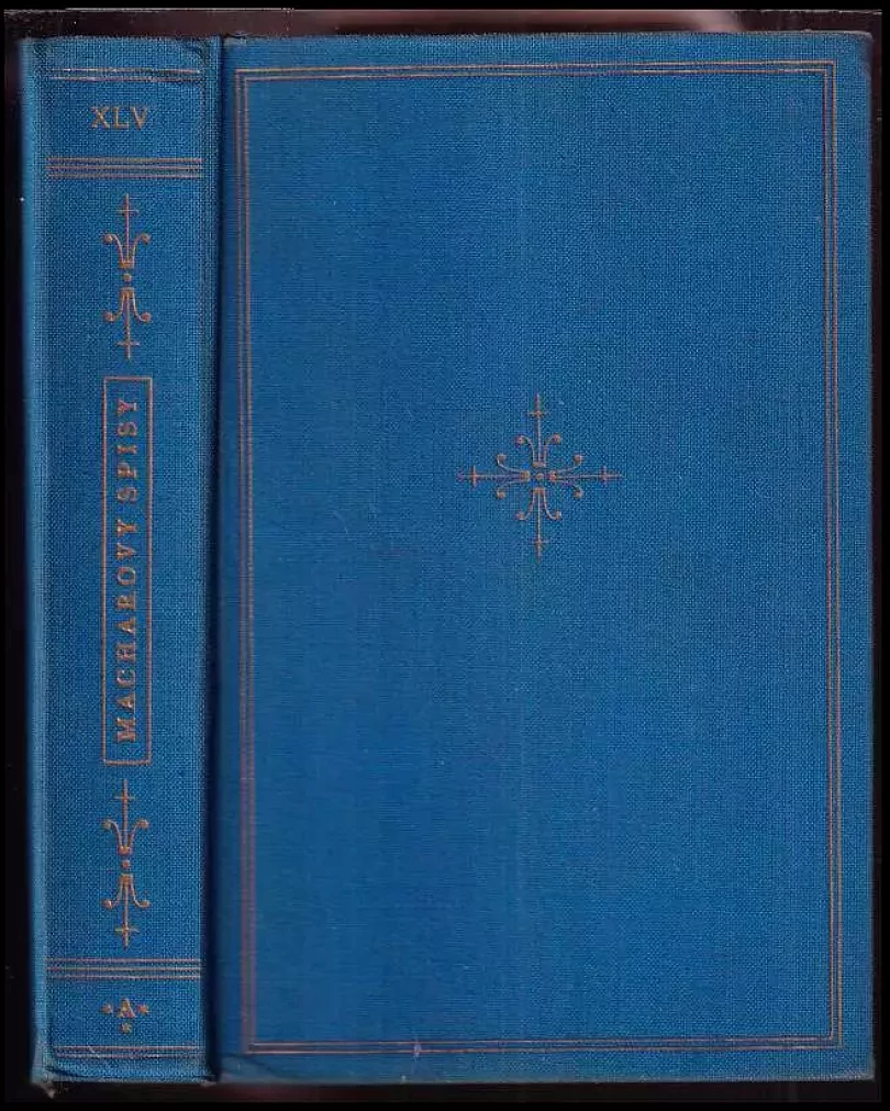 Levně Pět roků v kasárnách PODPIS Machar: vzpomínky a dokumenty : 1925-1926 (Josef Svatopluk Machar, 1927)