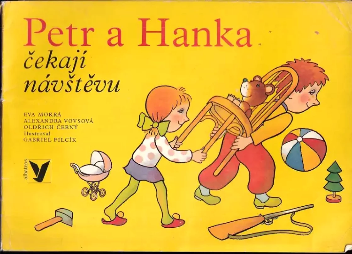 Petr a Hanka čekají návštěvu NEKOMPLETNÍ (Eva Mokrá, 1982)