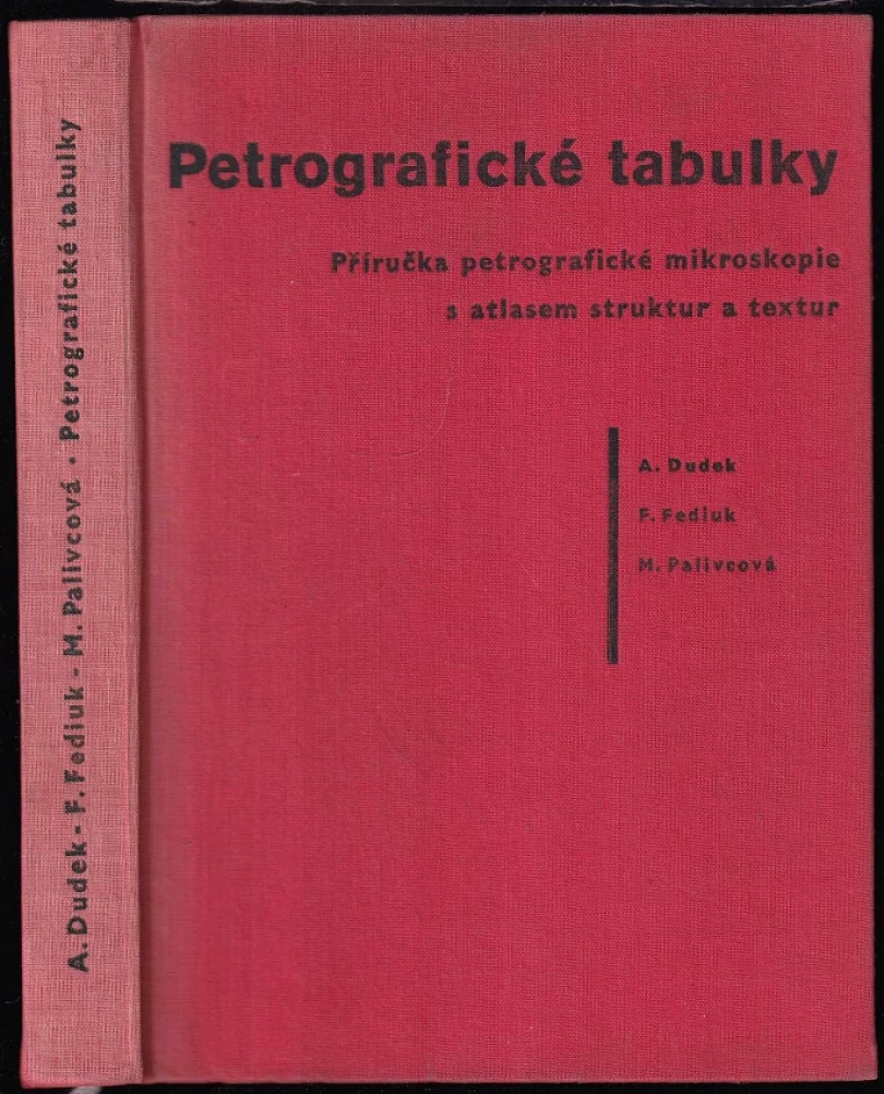 Levně Petrografické tabulky (Ferry Fediuk, 1962)