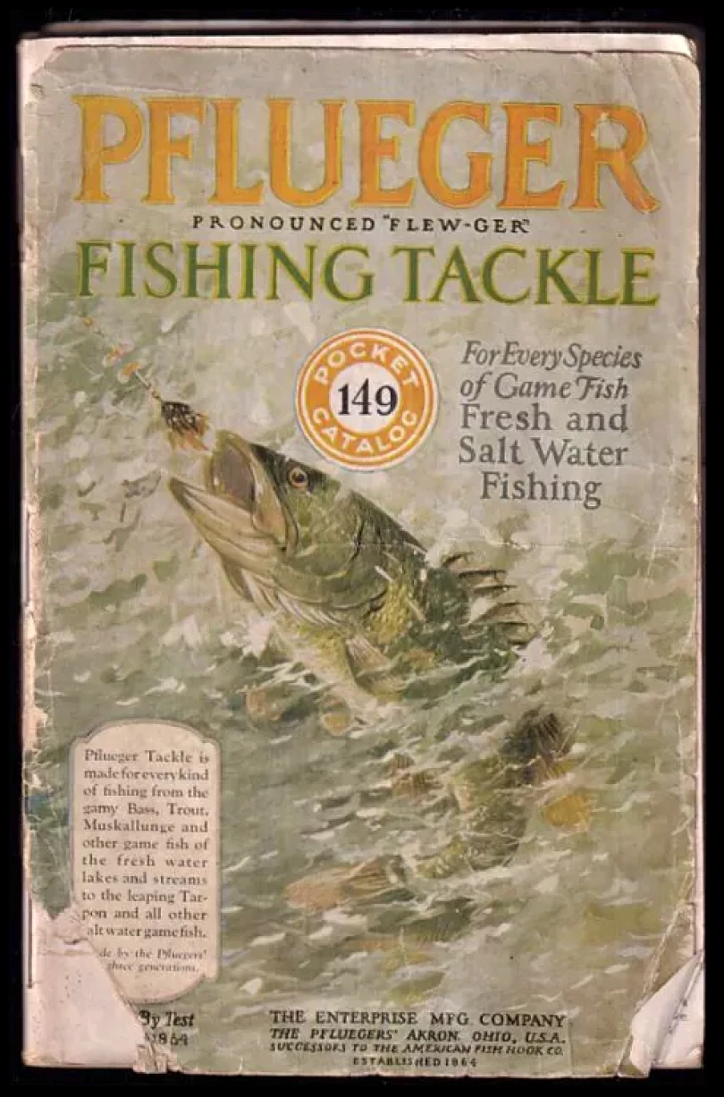 PFLUEGER FISHING TACKLE. Pocket Catalog 149 (Pflueger., 1929)