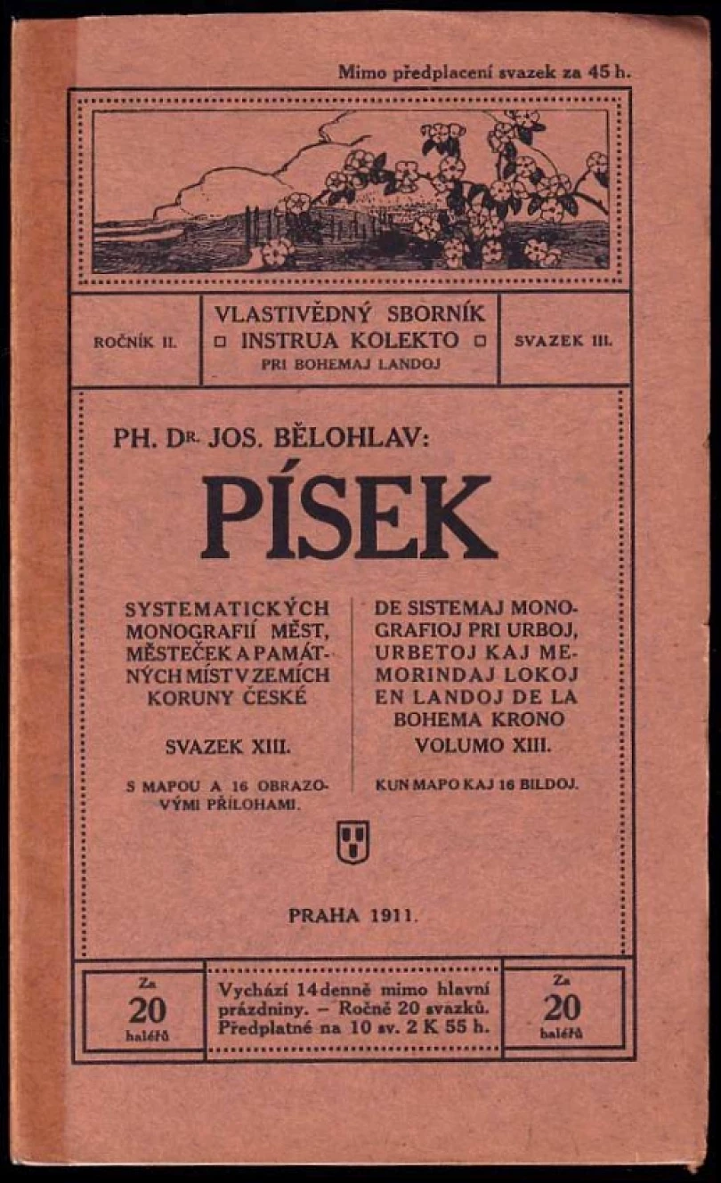 Levně Písek (Josef Bělohlav, 1911)