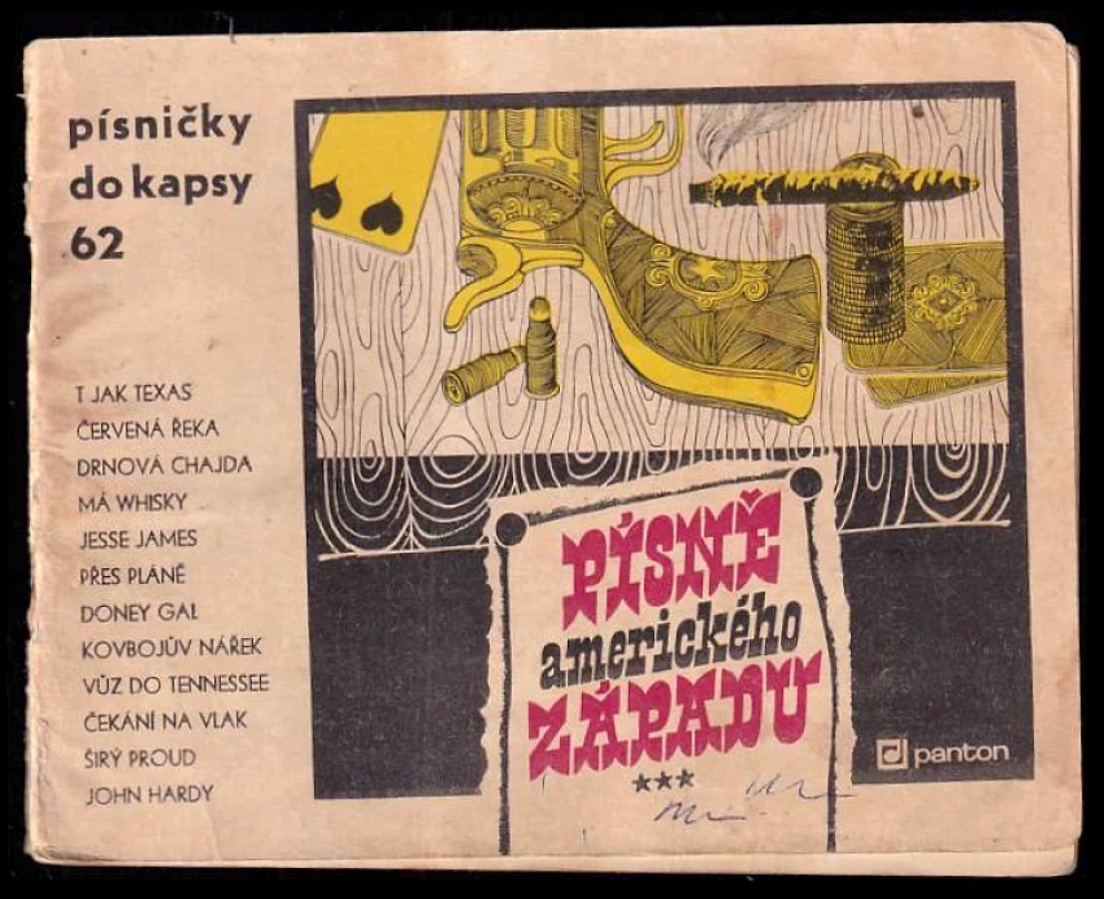 Písně amerického západu - písničky do kapsy 62 (Luboš Sluka, 1970)