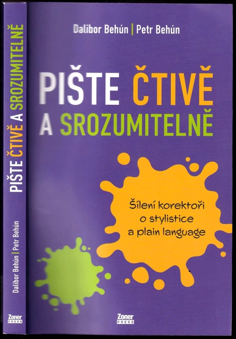 Pište čtivě a srozumitelně (Dalibor Behún, 2023)