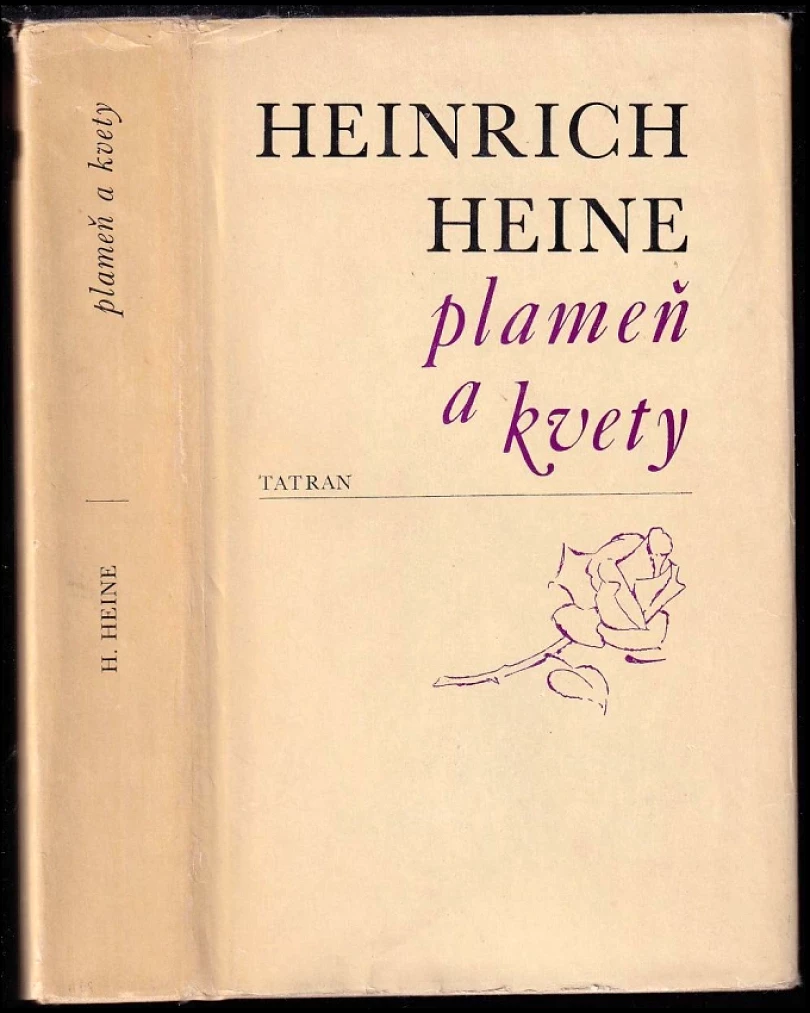 Levně Plameň a kvety (Heinrich Heine, 1976)