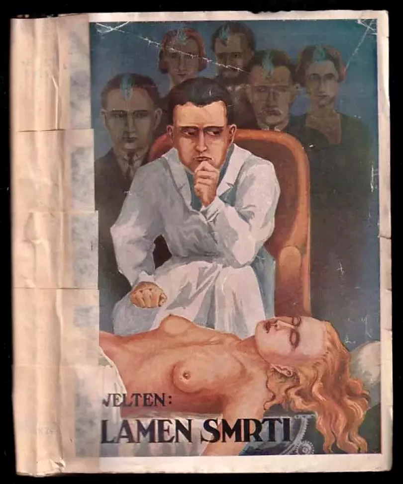 Levně Plamen smrti - Modrý plamen - Román (Heinz Welten, 1927)