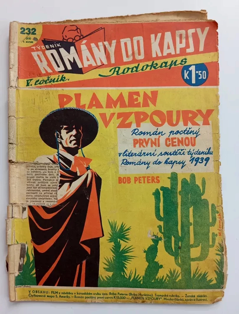 Plamen vzpoury - Rodokaps 232 - ročník V. (23) (Bob Peters, 1939)