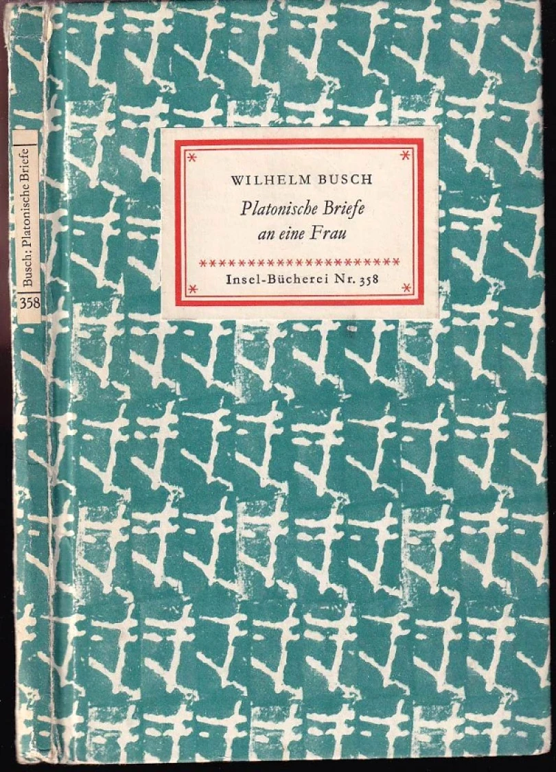 Levně Platonische Briefe an eine Frau (Wilhelm Busch, 1962)