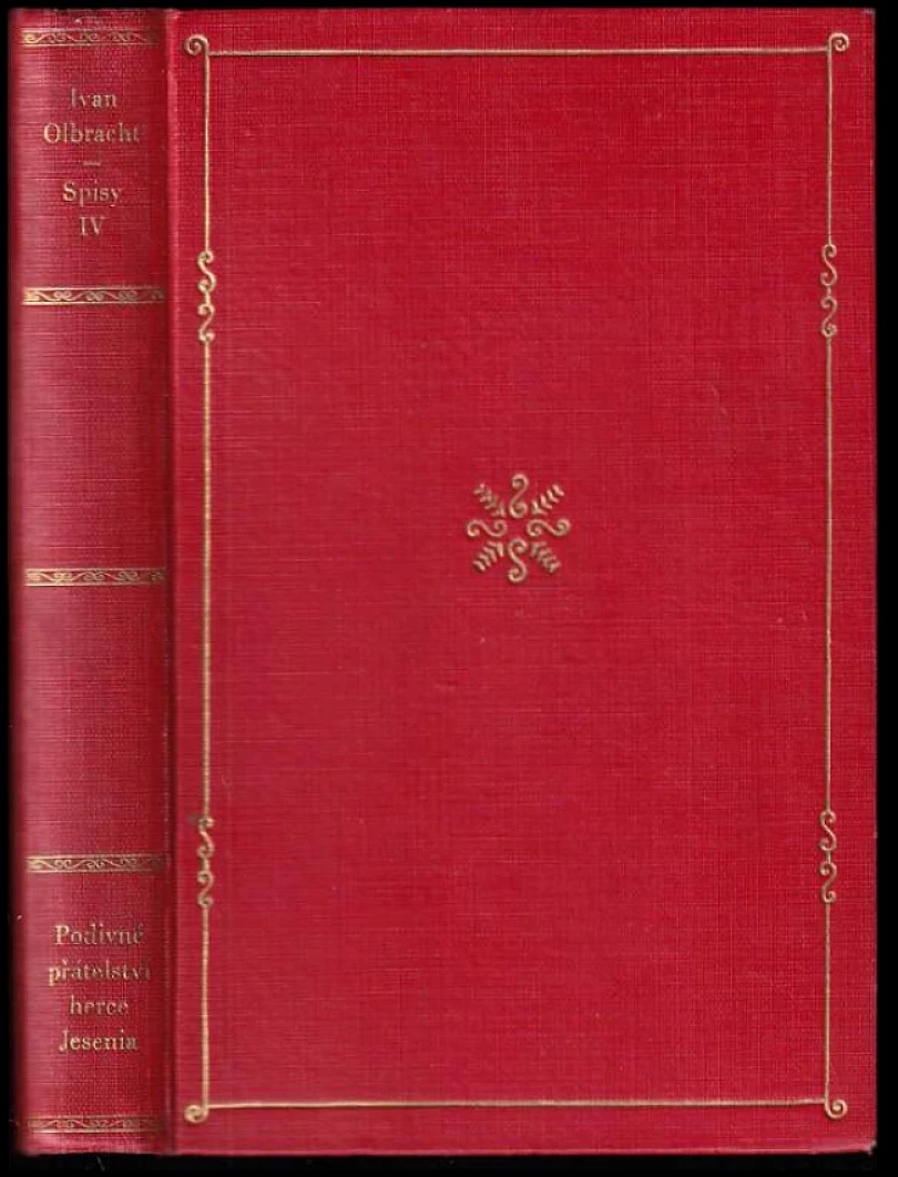 Podivné přátelství herce Jesenia (Ivan Olbracht, 1930)
