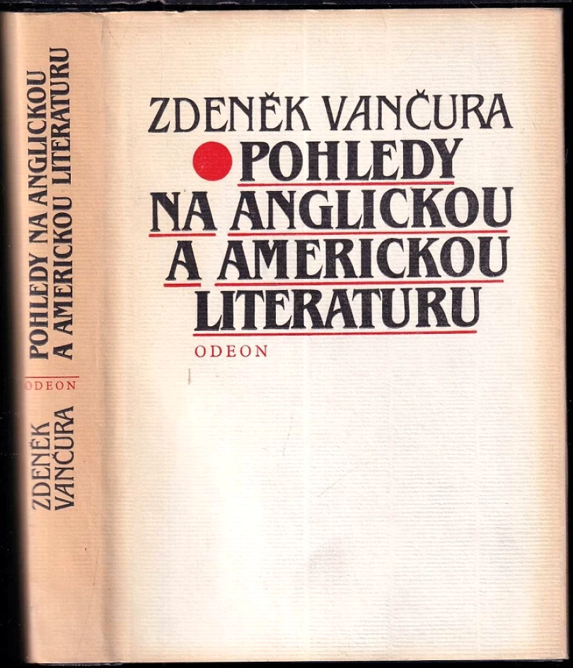 Pohledy na anglickou a americkou literaturu (Zdeněk Vančura, 1983)