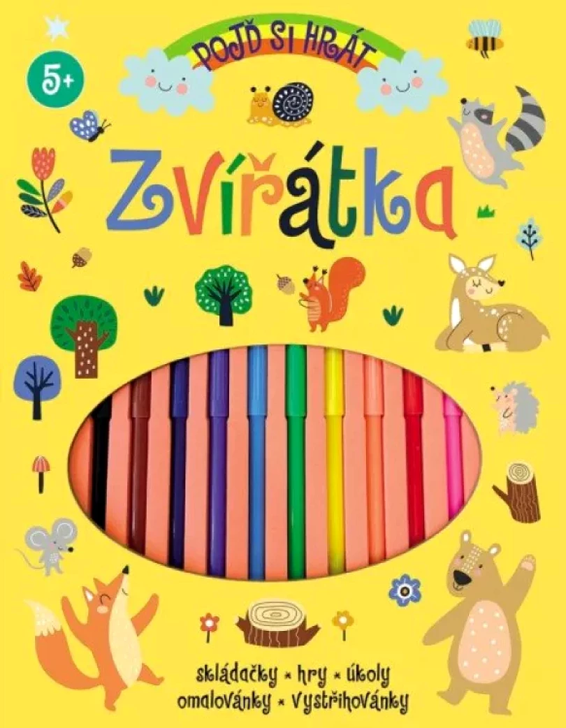 Levně Pojď si hrát Zvířátka (Eve Robertson, 2024)