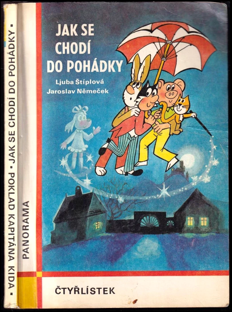 Poklad kapitána Kida ; Jak se chodí do pohádky : [obr. příběhy pro děti] (Ljuba Štíplová, 1988)