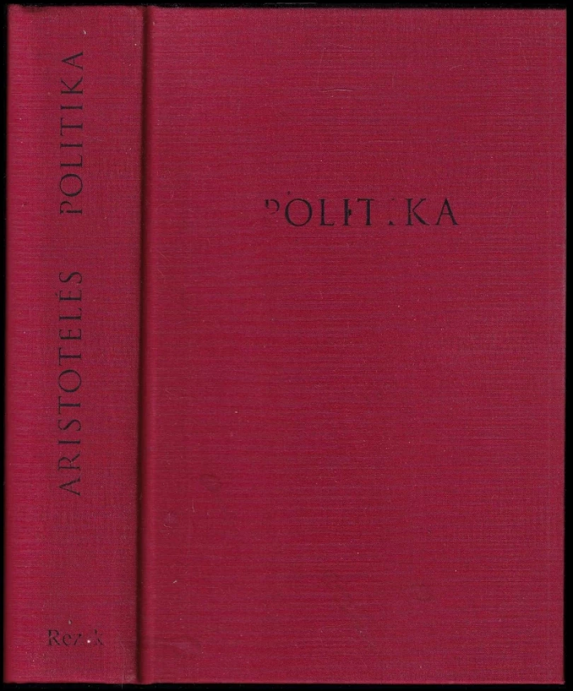 Levně Politika (Aristotelés, 1998)