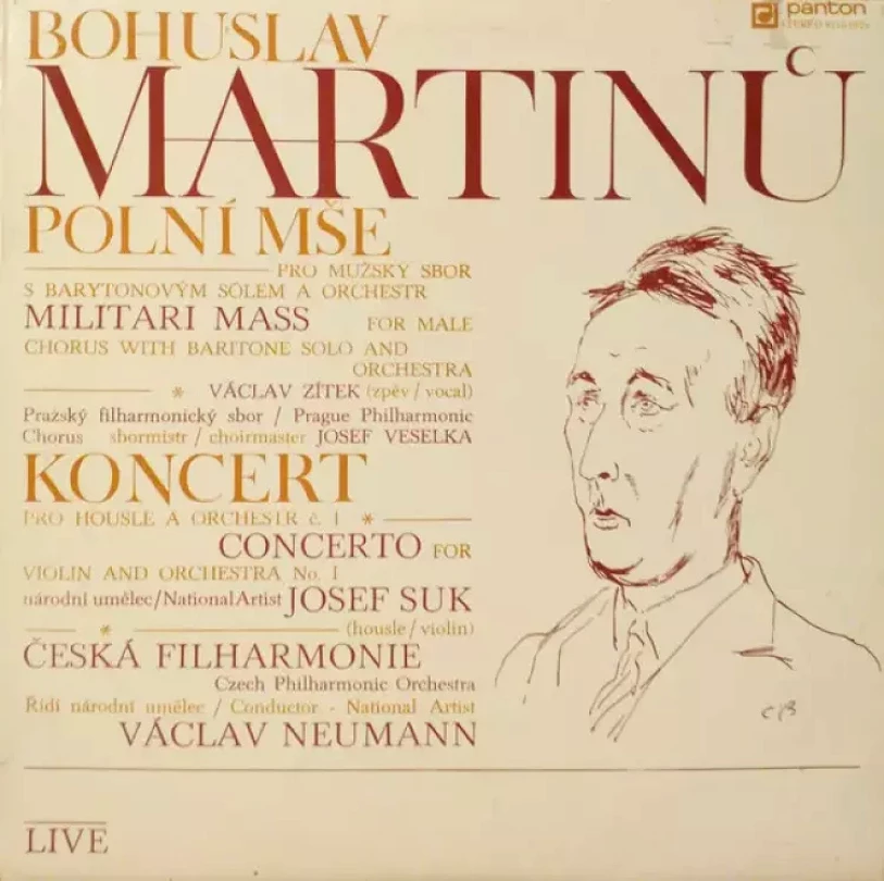 Levně Polní Mše = Military Mass / Koncert = Concerto (Live) (The Czech Philharmonic Orchestra, 1980)