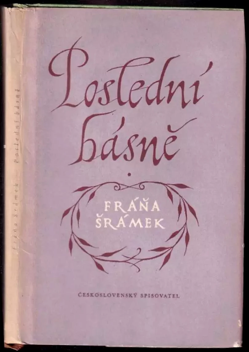 Levně Poslední básně (Fráňa Šrámek, 1953)