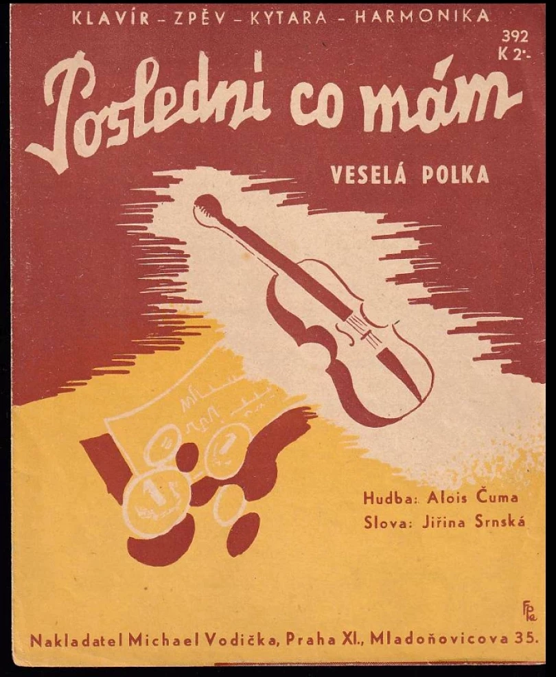 Levně Poslední co mám... (Alois Čuma, 1944)