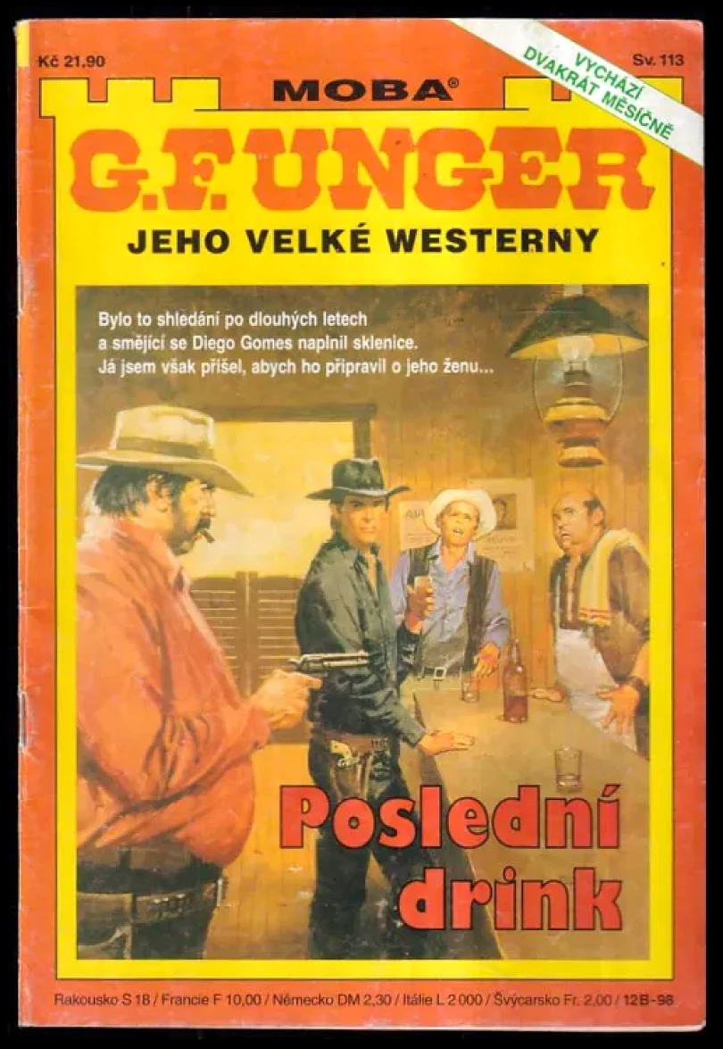 Levně Poslední drink (Gert F Unger, 1998)