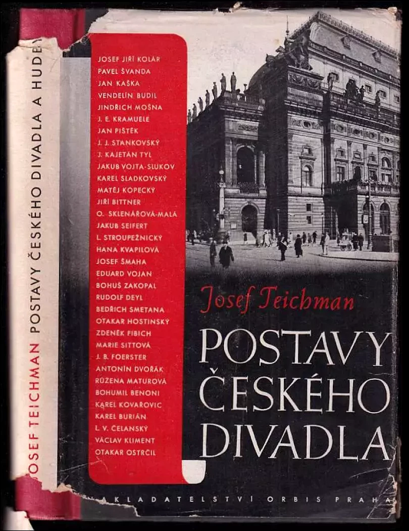Postavy českého divadla a hudby (Josef Teichman, 1941)
