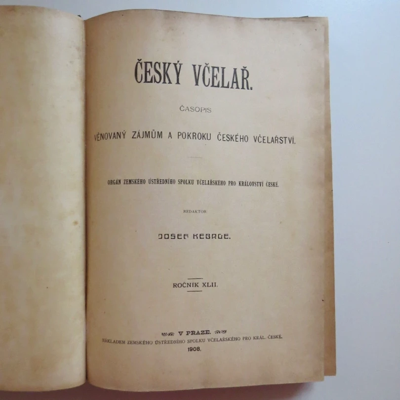 Levně Použité Český včelař, roč. 42 (, 1908)