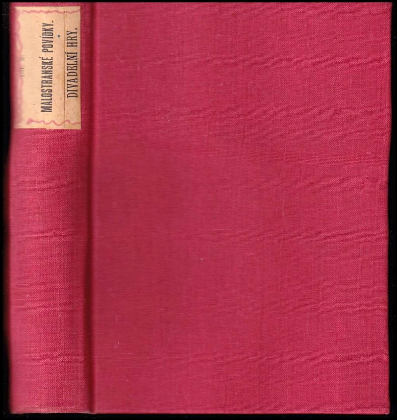 Povídky malostranské (Jan Neruda, 1895)