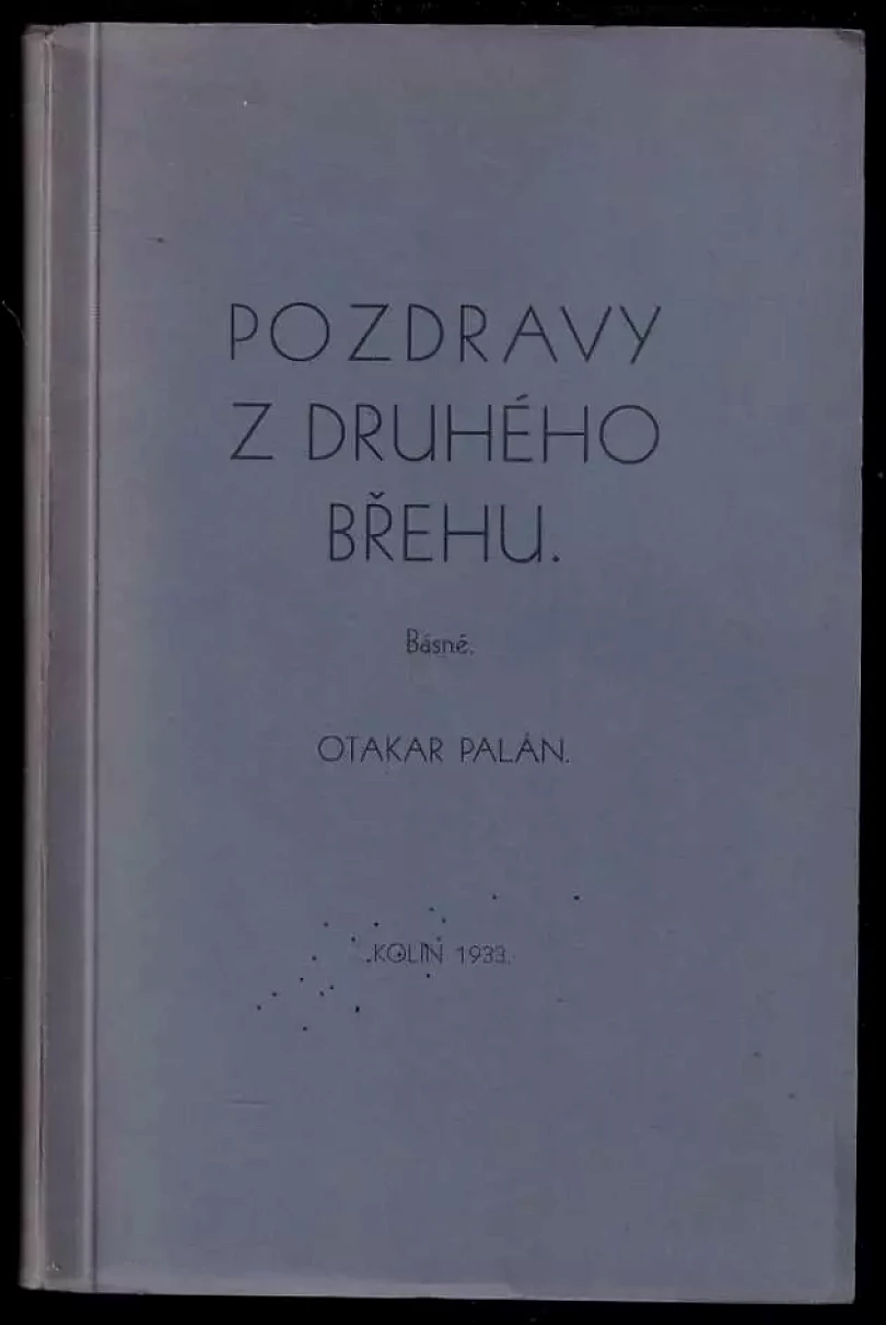 Levně Pozdravy z druhého břehu - PODPIS OTAKAR PALÁN (Otakar Palán, 1933)