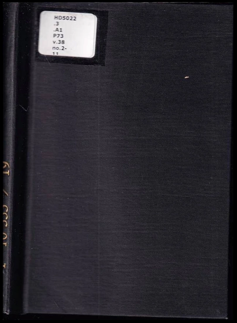 Práce a mzda, NEKOMPLETNÍ ROČNÍK 38., ČÍSLA 2, 3, 6, 11 (, 1990)