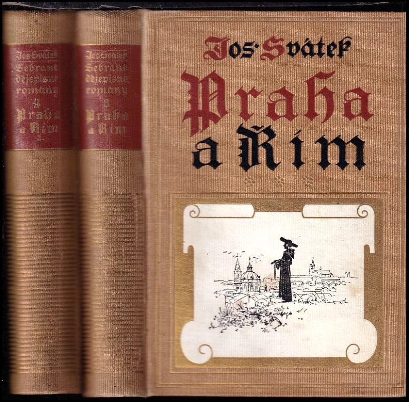 Levně Praha a Řím : Díl 1-2 (Josef Svátek, 1913)