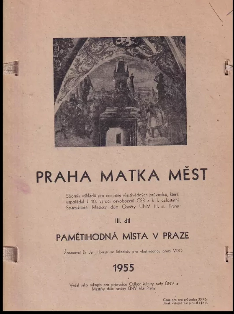 Levně Praha matka měst III - A + B + C (Jan Hořejší, 1955)