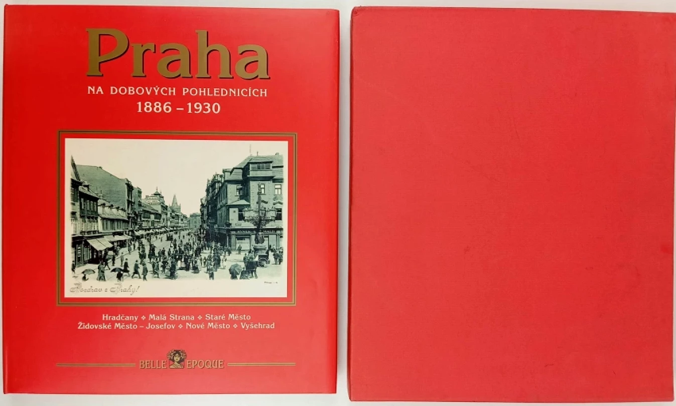 Levně Praha na dobových pohlednicích 1886-1930 (, 1998)