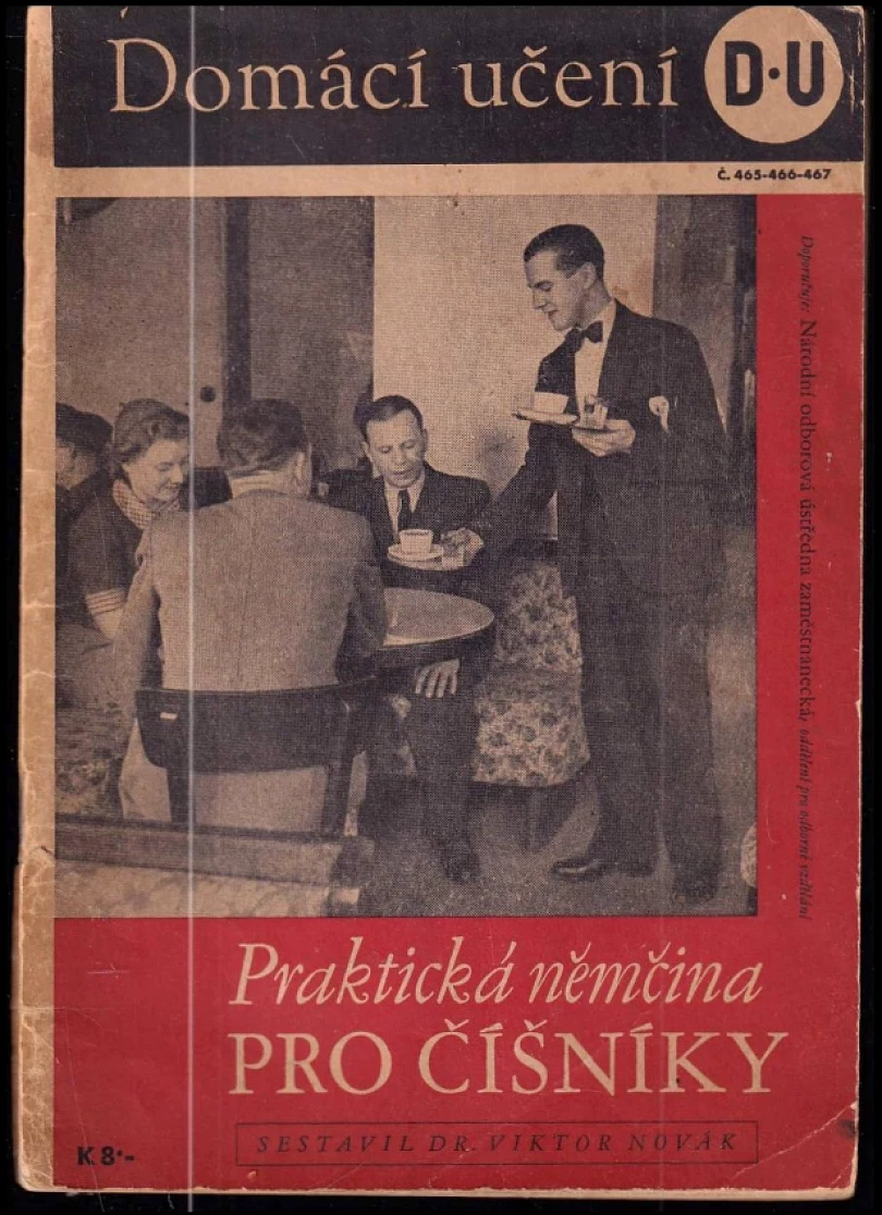 Levně Praktická němčina pro číšníky (Viktor Novák, 1942)