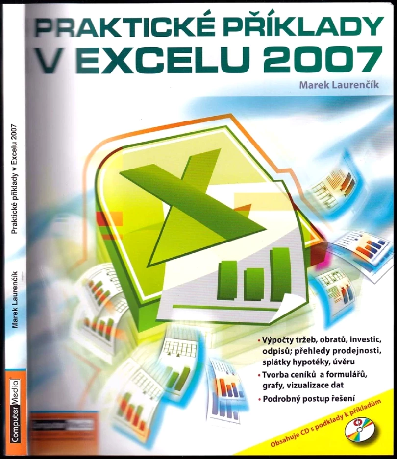 Levně Praktické příklady v Excelu 2007 + CD (Marek Laurenčík, 2008)