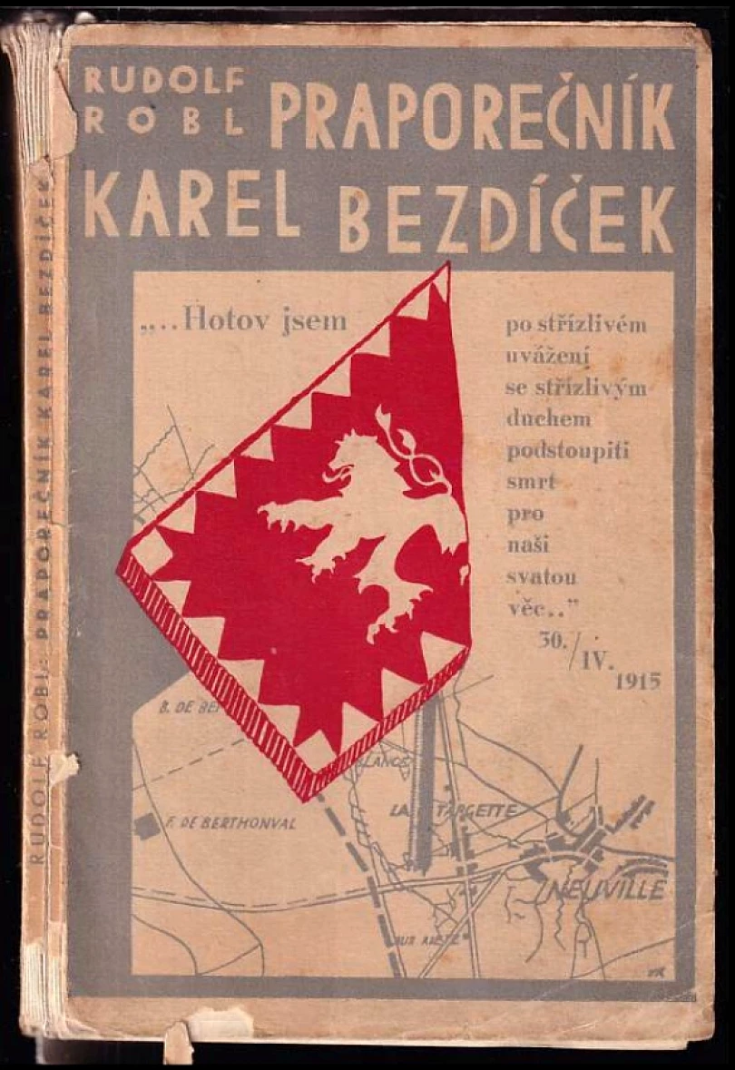 Praporečník Karel Bezdíček (Rudolf Robl, 1935)