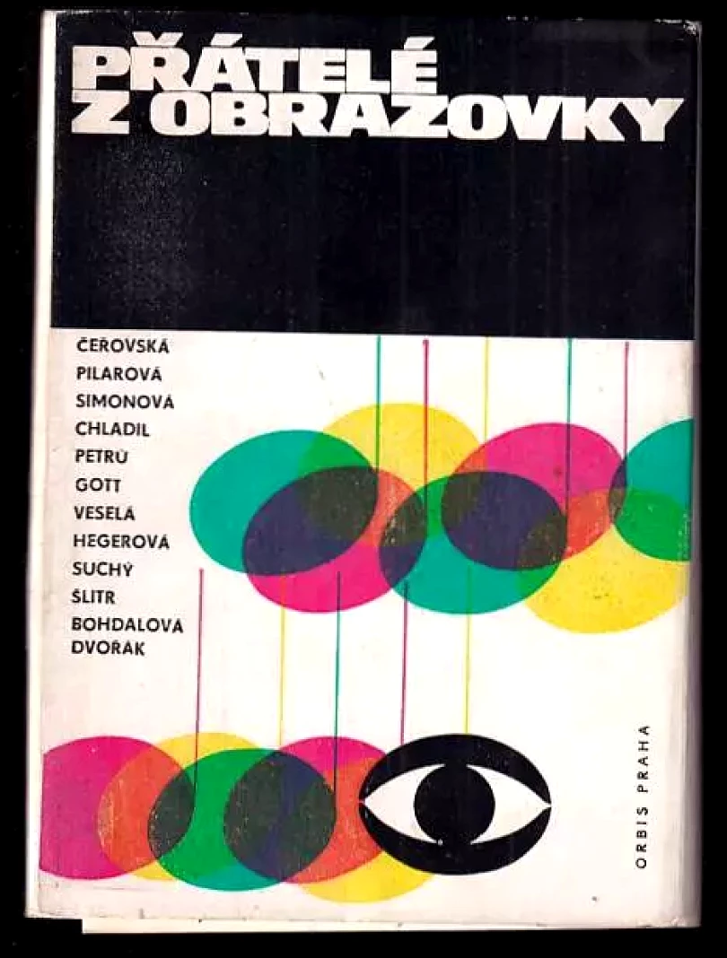 Levně Přátelé z obrazovky - soubor 12 pohlednic (Josef Ehm, 1963)