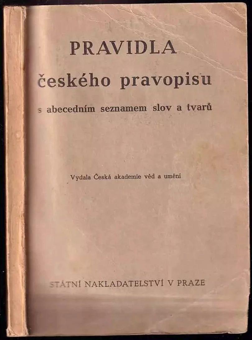 Levně Pravidla českého pravopisu (, 1946)