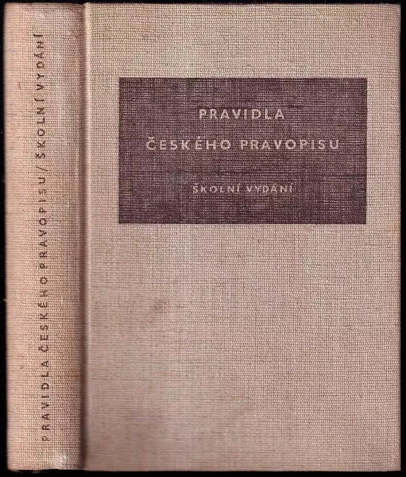 Levně Pravidla českého pravopisu (, 1964)