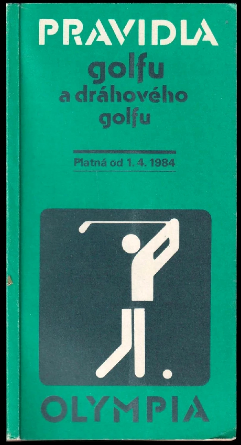 Levně Pravidla golfu a dráhového golfu (Milan Moučka, 1984)