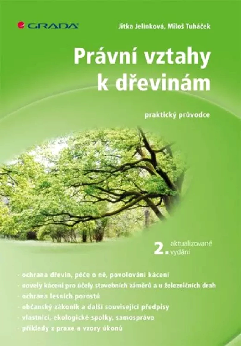 Levně Právní vztahy k dřevinám (Jitka Jelínková, 2018)