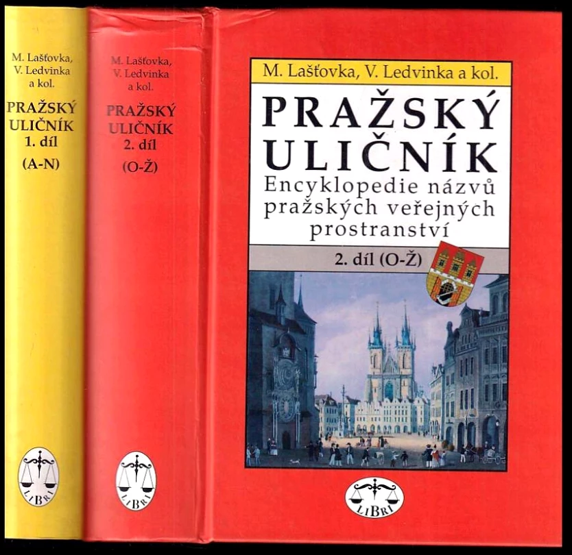 Levně Pražský uličník I. díl + Pražský uličník II.díl (Marek Lašťovka, 1997)