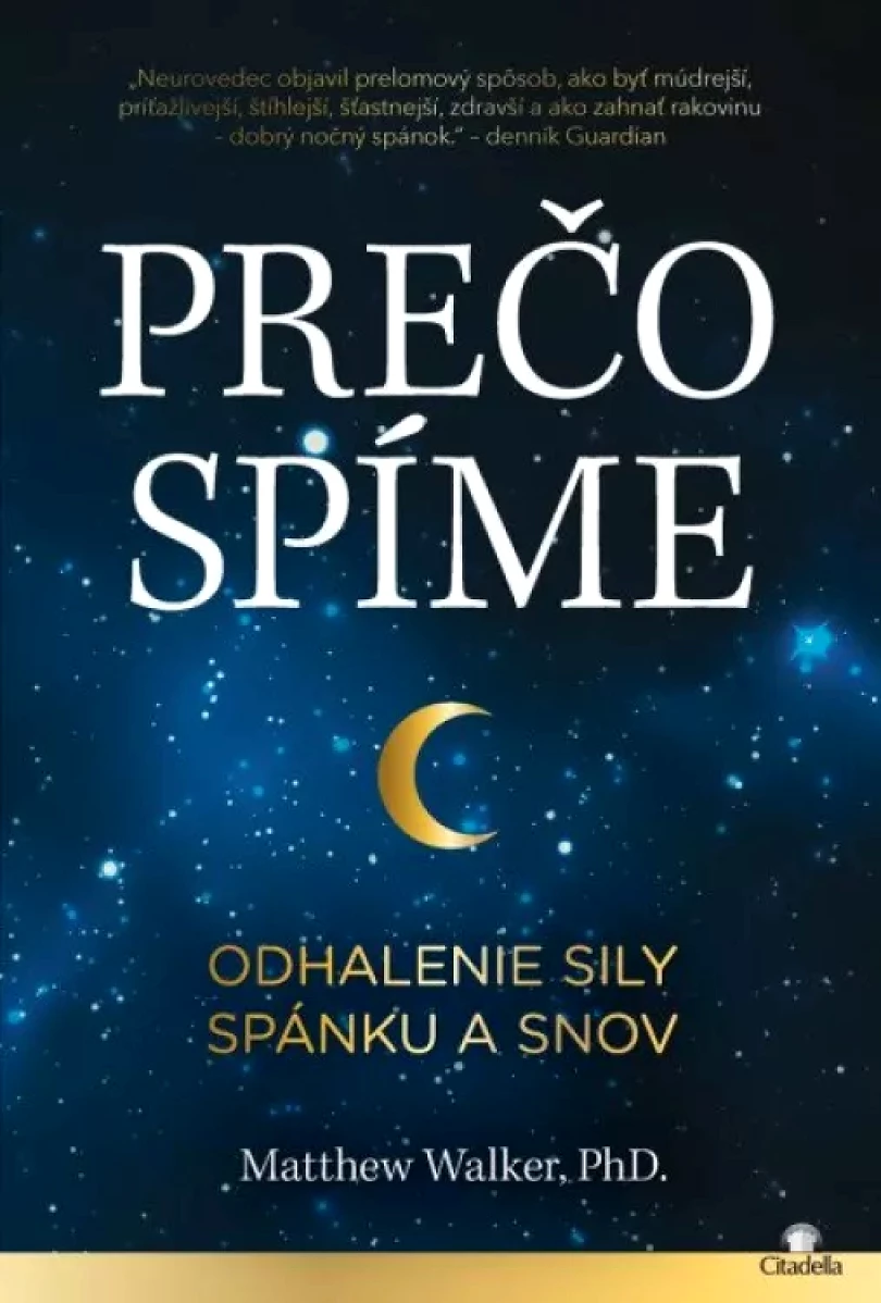 Levně Prečo spíme (Matthew P Walker, 2018)