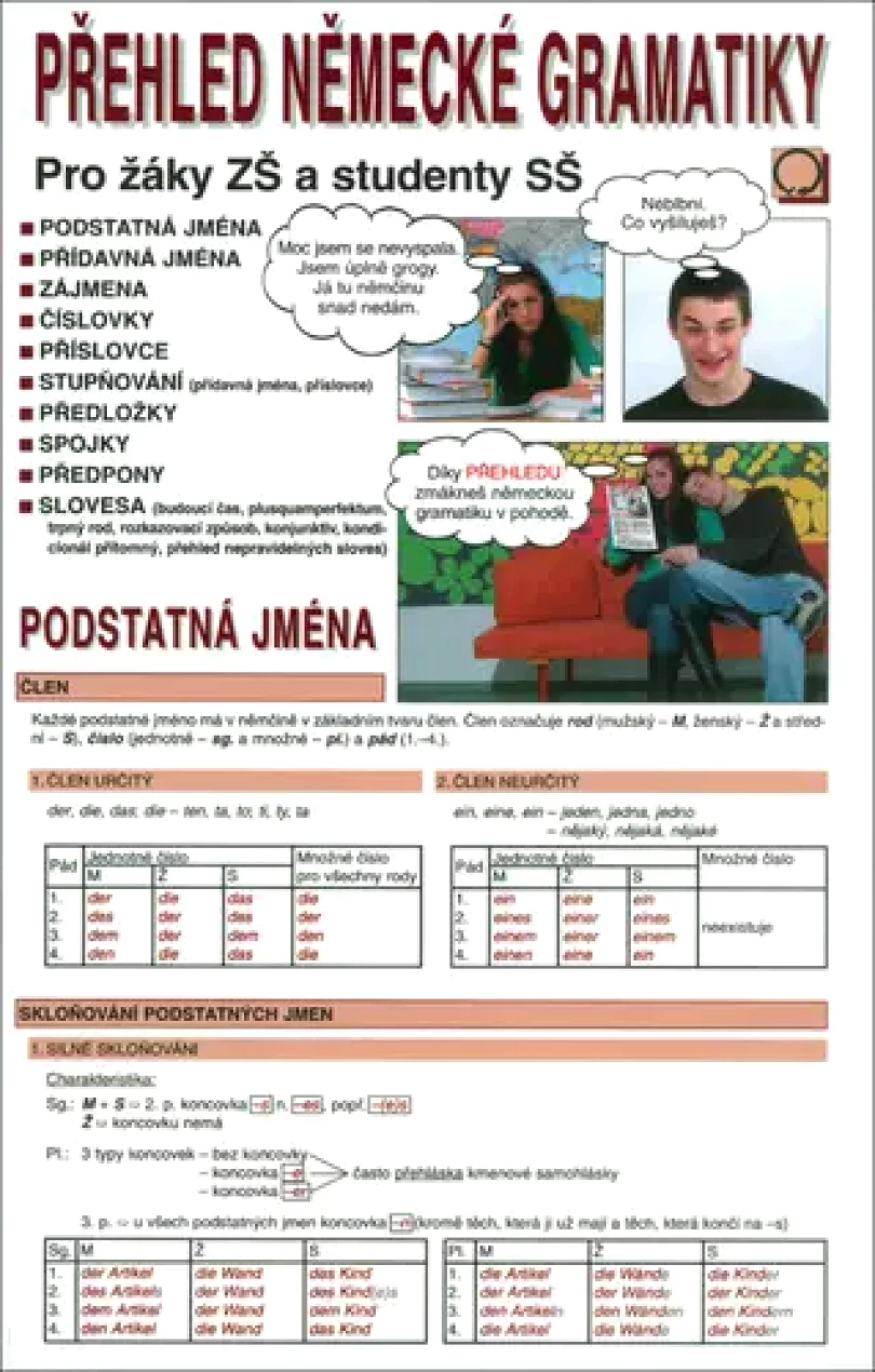 Přehled německé gramatiky (Marie Steigerová, 2008)