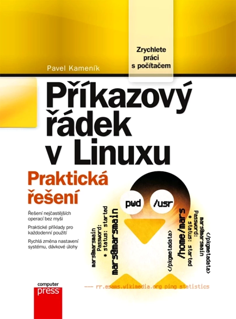 Levně Příkazový řádek v Linuxu (Kameník Pavel, 2021)