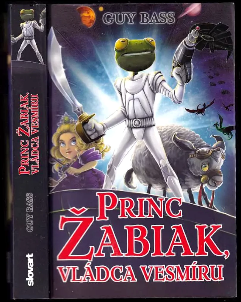 Levně Princ Žabiak, vládca vesmíru (Guy Bass, 2017)