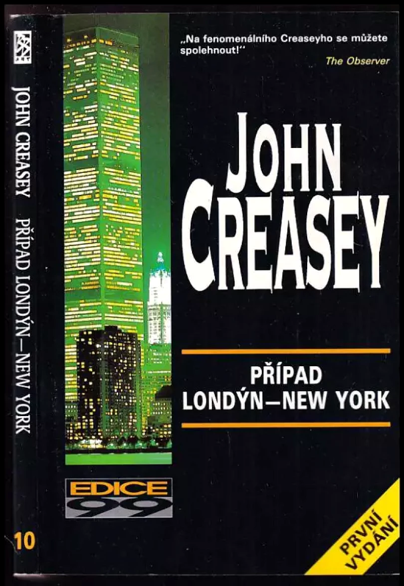 Levně Případ Londýn - New York (John Creasey, 1994)