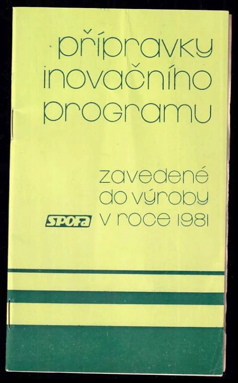 Přípravky inovačního programu, zavedené do výroby v roce 1981 (, 1982)