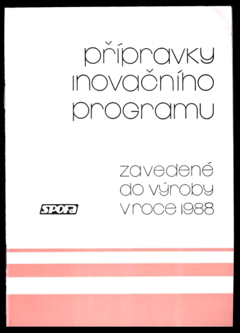 Levně Přípravky inovačního programu zavedené do výroby v roce 1988 (, 1988)