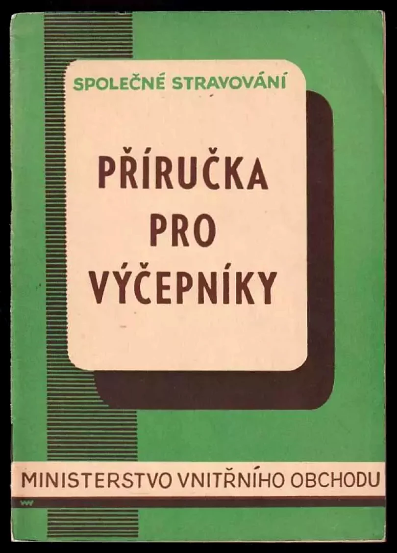 Příručka pro výčepníky závodů společného stravování (, 1954)