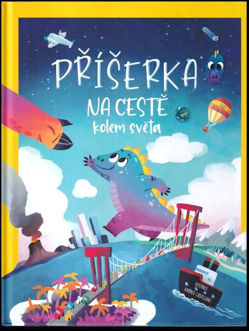 Levně Příšerka na cestě kolem světa (Andrea Castellani, 2023)