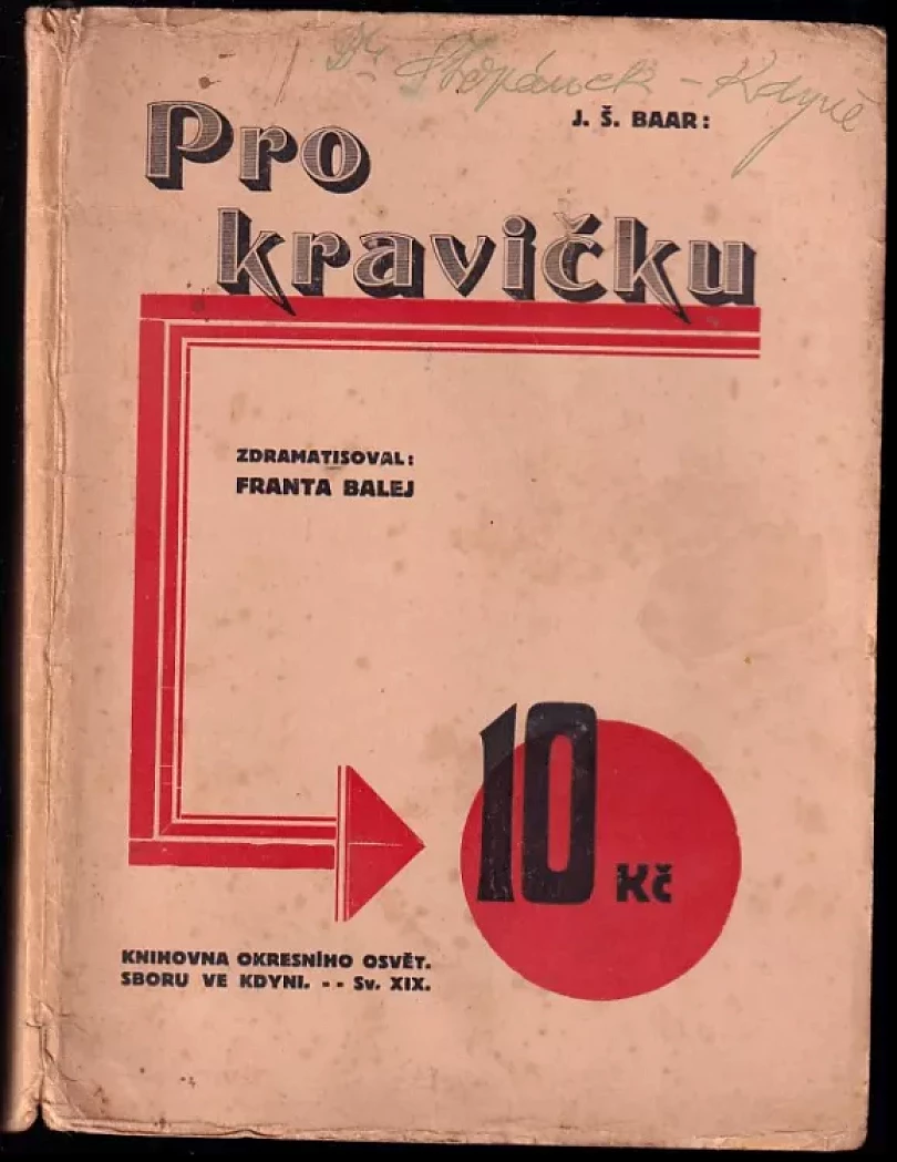 Levně Pro kravičku (Jindřich Šimon Baar, 1931)
