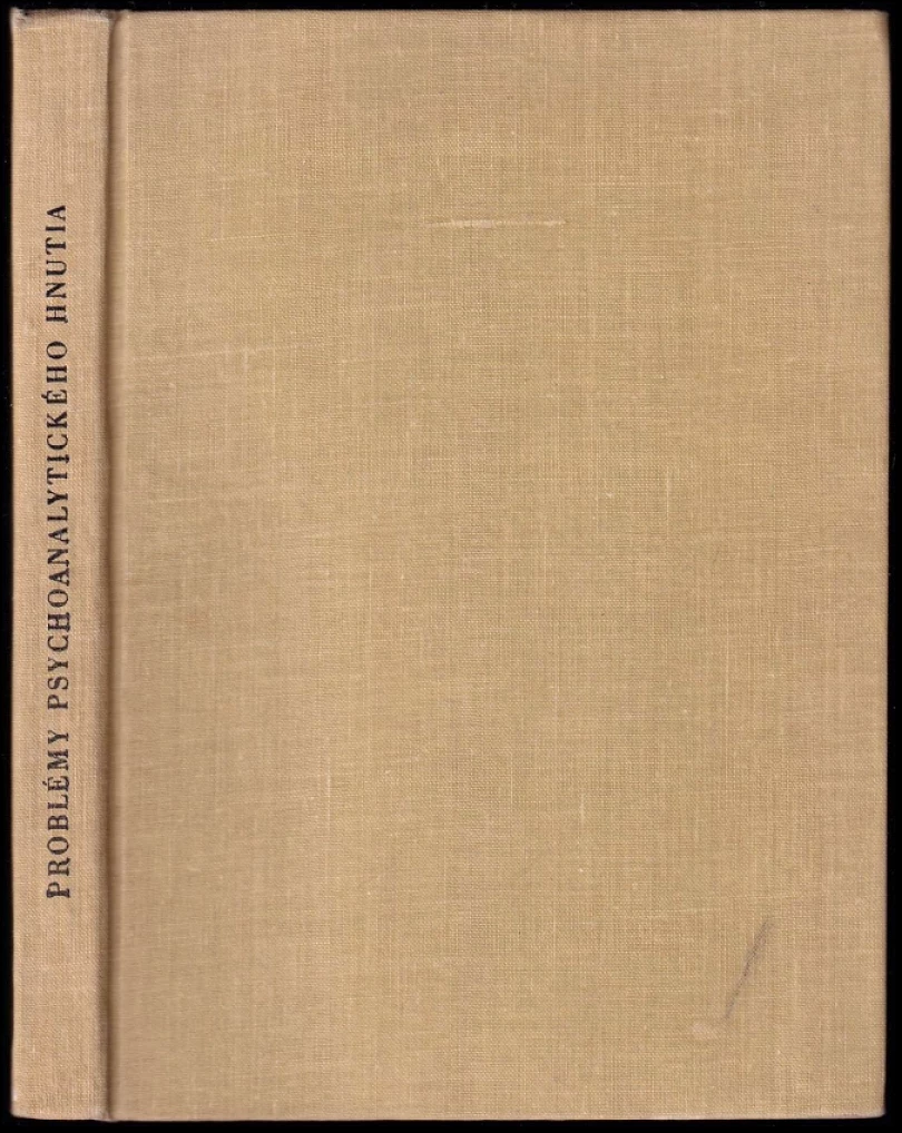 Levně Problémy psychoanalytického hnutia (Tomáš Pardel, 1972)