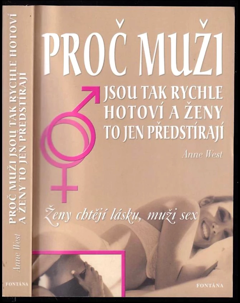 Proč muži jsou tak rychle hotoví a ženy to jen předstírají (Anne West, 2004)