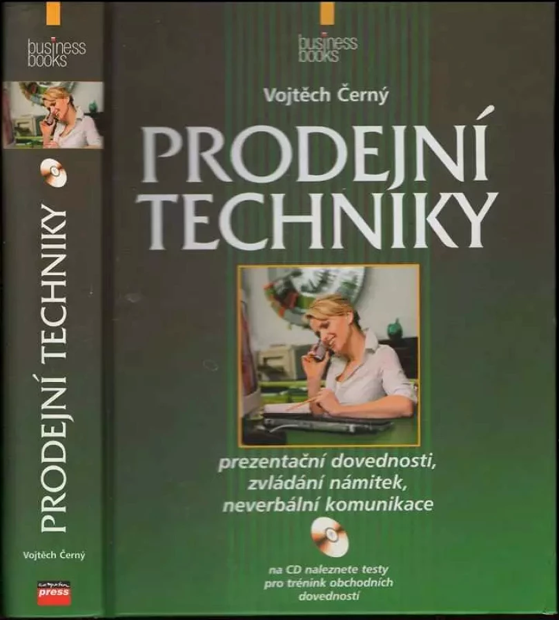 Levně Prodejní techniky BEZ CD (Vojtěch Černý, 2003)